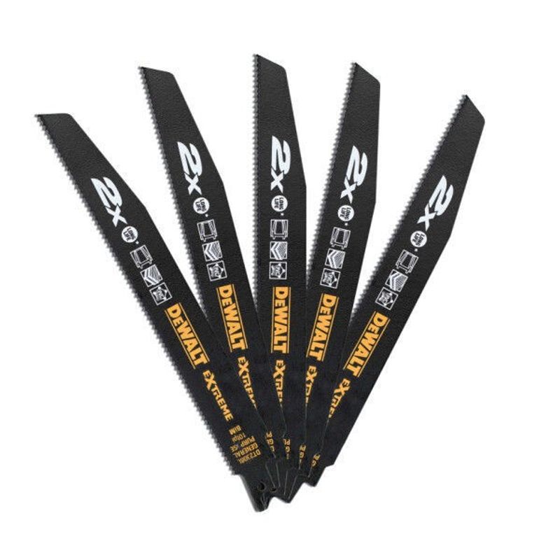 DeWalt DT2308L Tigersågblad Universal 2x livslängd 228mm 5-P