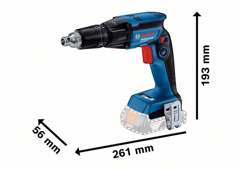 Bosch GTB 18V- 45 Gipsskruvdragare L-BOXX 18V (utan batterier)