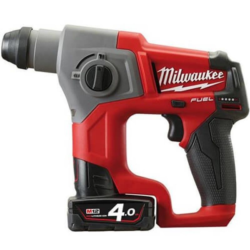 Milwaukee M12CH-402C Borrhammare M12 (2x4,0ah)