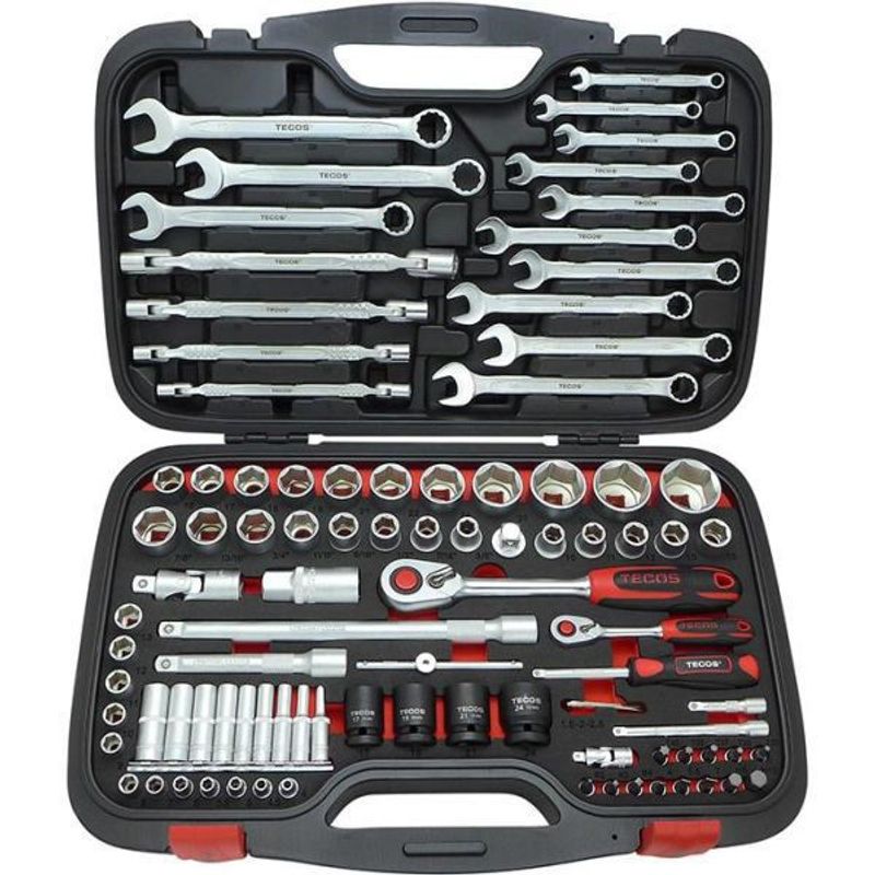 Tecos Hylsnyckelset 1/2-1/4 94-delar T-2094