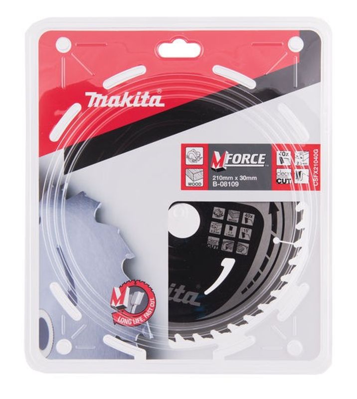 Makita B-08109 Sågklinga 210x30 40T