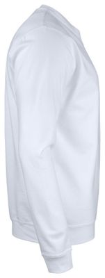 Jobman 5120 Rundhalsad Sweatshirt Vit
