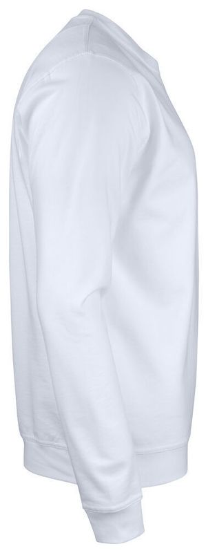 Jobman 5120 Rundhalsad Sweatshirt Vit
