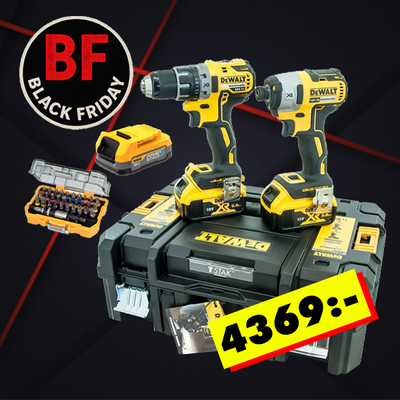 DeWalt DCK268P2T Combokit 18V Inkl. DCBP034 + DT7969