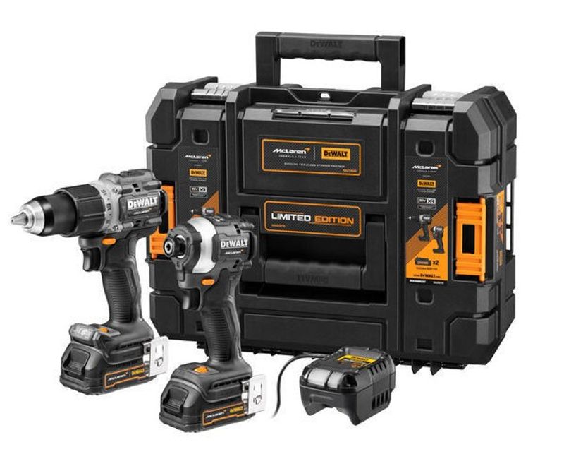 DeWalt DCK200ME2GT Combokit 18V (2x1,7Ah) Mclaren-Edition
