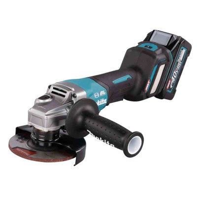 Makita GA029GM201 Vinkelslip 40V XGT 125mm (2x4,0Ah)