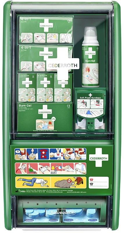 Cederroth Första Hjälpen-station First Aid & Burn Station 51011003