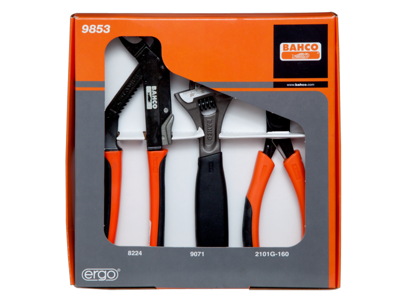 Bahco Verktygssats 9853 Ergo 3 Delar