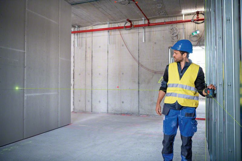 Bosch GPL 5 G Punktlaser Grön 5-punkts