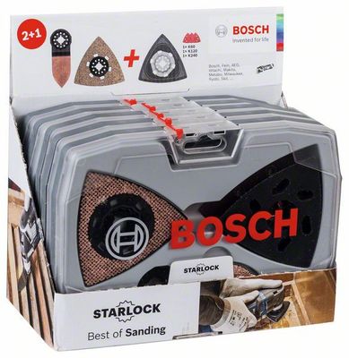 Bosch Tillbehörssats OMT Best of Sanding STARLOCK