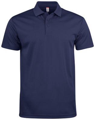 Clique Basic Active Polo Pikétröja Mörk Marin Stl XL
