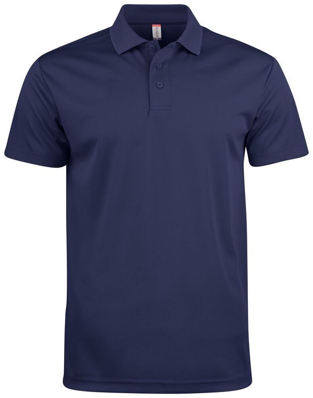 Clique Basic Active Polo Pikétröja Mörk Marin Stl XL