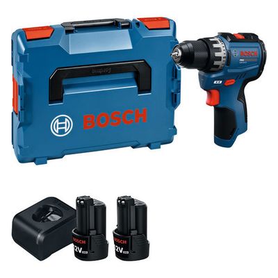 Bosch GSR12V-31 Skruvdragare 12V 2x2,0Ah i L-BOXX
