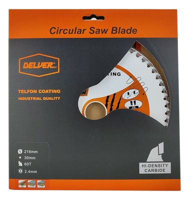 Delver Sågklinga 60T 216mm EXTREME CUT (Fina snitt i trä/plast/aluminium)