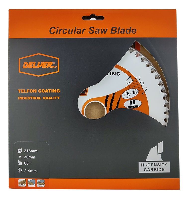 Delver Sågklinga 60T 216mm EXTREME CUT (Fina snitt i trä/plast/aluminium)