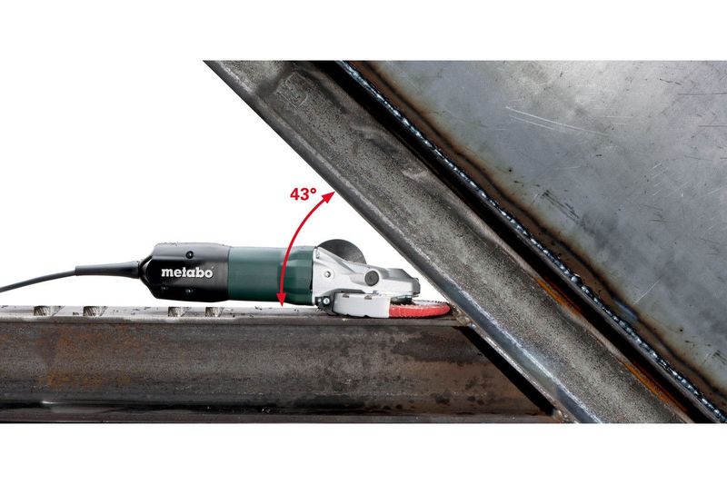 Metabo WEF 9-125 QUICK Vinkelslip m. platt huvud 910W (125mm)