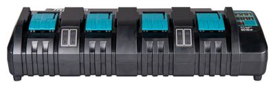 Makita DC18SF 4-portsladdare för 14,4-18V batterier