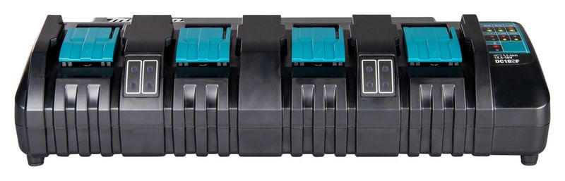 Makita DC18SF 4-portsladdare för 14,4-18V batterier