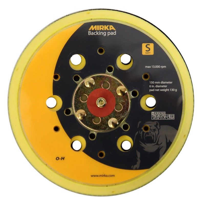 Mirka Underlagsplatta 150mm 5/16" Grip 48H Medium
