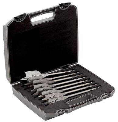 Bahco 9629-SET-8 Flatborrsats – För träbearbetning