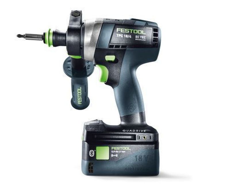 Festool TPC 18/4 I-Basic-5,0 QUADRIVE Skruvdragare & slagborr (1x5,0ah)