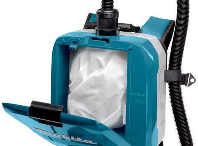 Makita DVC665ZU Ryggburen Dammsugare LXT® 110 mbar 6L (utan batteri)