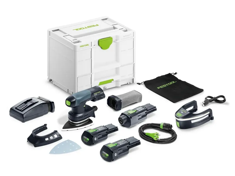Festool Batterislip Delta DTSC 400 3,0 I-Set 18V (2x3,0 Ah)