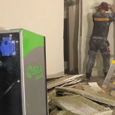 Sila 2000A3 Luftrenare – Effektiv för bygg & industri