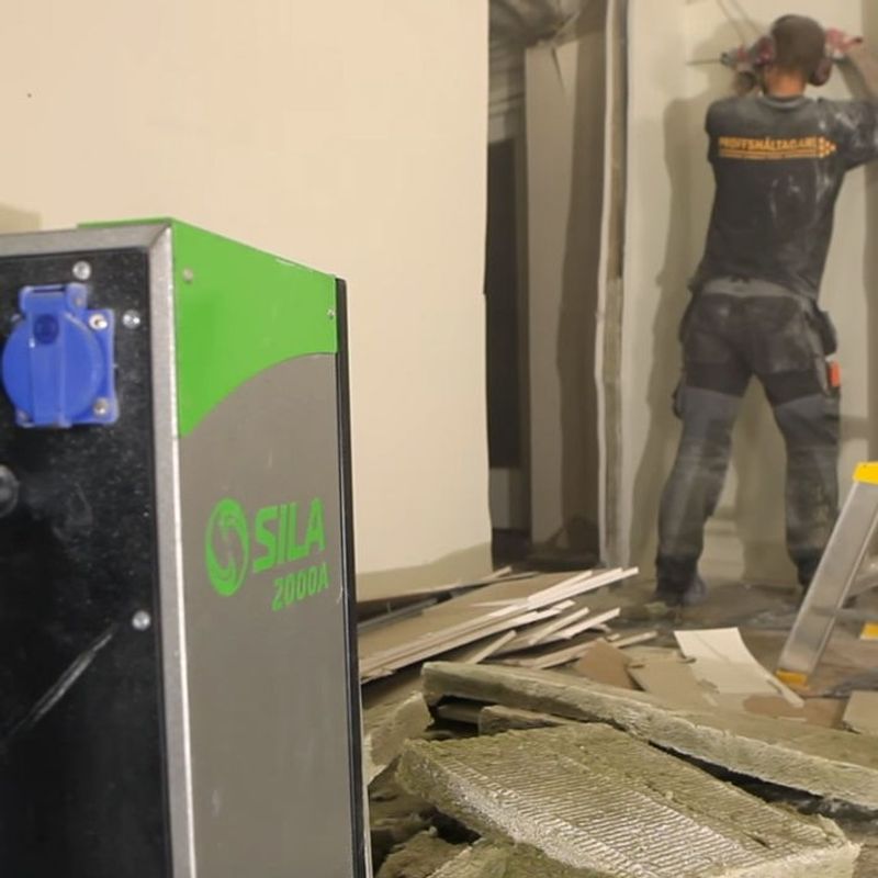Sila 2000A3 Luftrenare – Effektiv för bygg & industri