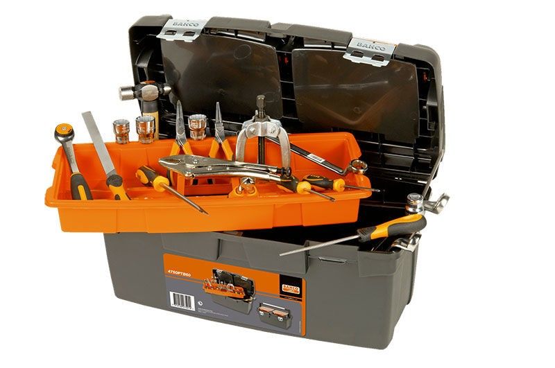Bahco 4750PTB60 Verktygsväska i plast 575x274x295mm