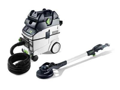 Festool Vägg- och takslip PLANEX LHS 2-M 225 EQ/CTM 36-Set med dammsugare