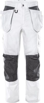 Fristads Hantverkarbyxa 258 BM Vit C52