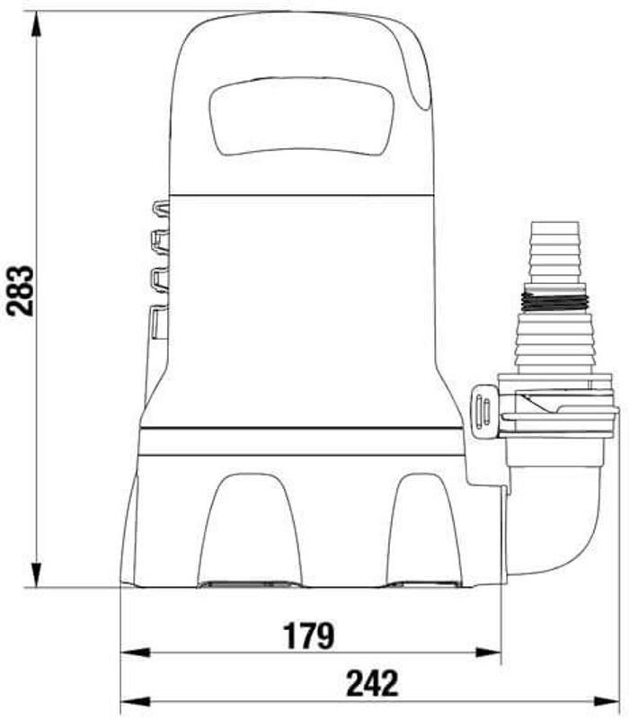 Gardena 09030-20 Dränkbar pump 9000 för rent vatten