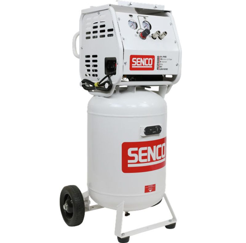 Senco AC2480 Kompressor Oljefri Low noise 9bar 80L