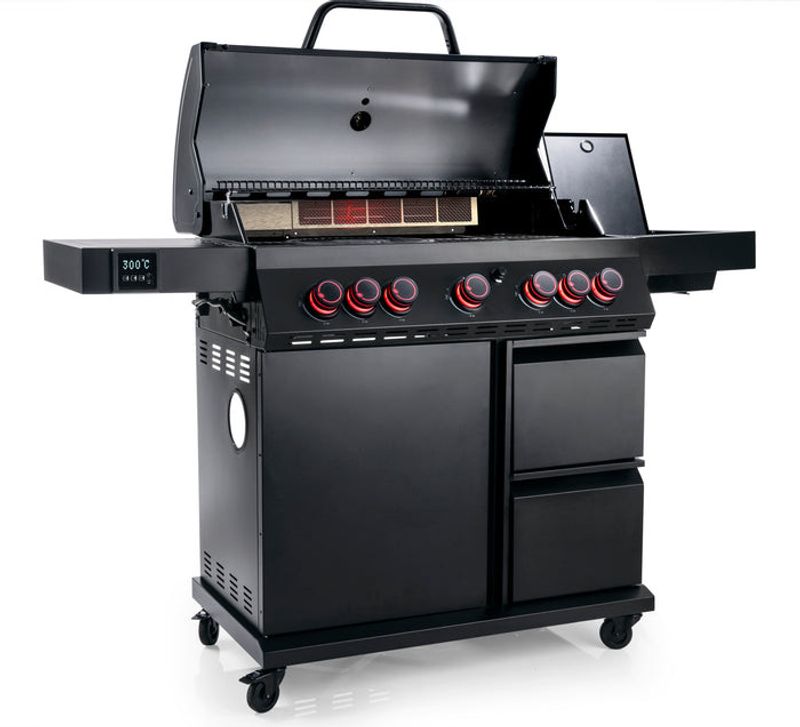Landmann Cool Black 5.2 MaxX gasolgrill backburner 5-brännare