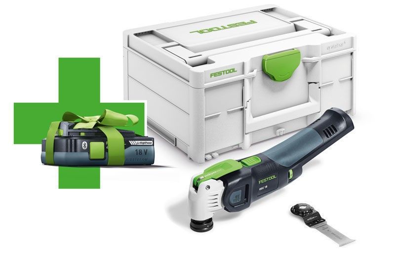 Festool Multiverktyg 18 OSC 18 E-Basic-4,0
