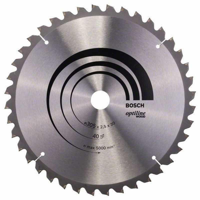 Bosch Sågklinga 305mm 40T (Universalklinga Trä)