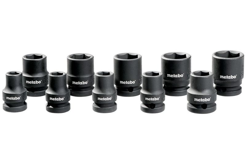 Metabo Hylsnyckelsats 1/2" (10-delar)