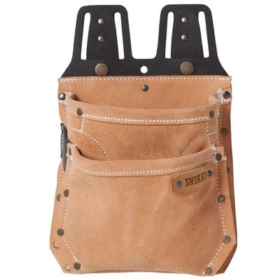 Fristads 9303 LTHR Materialficka  Brun ONESIZE