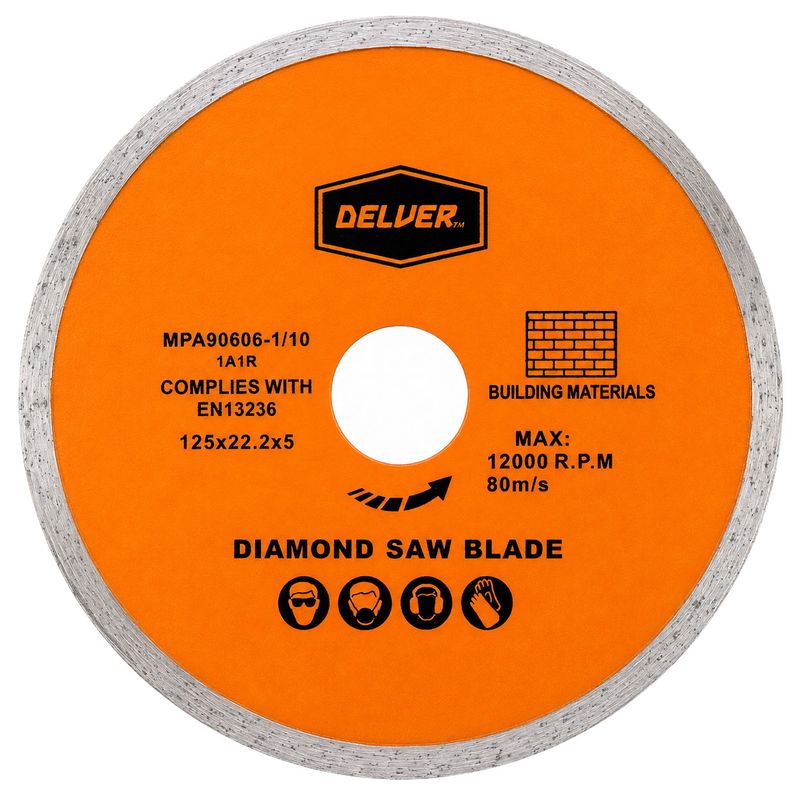 Delver Diamantkapskiva 125mm för kakel och klinkers