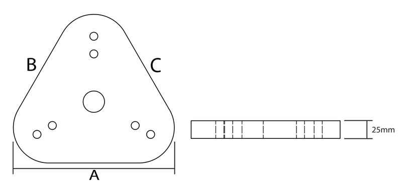BVA drag- lyftögla 20 ton