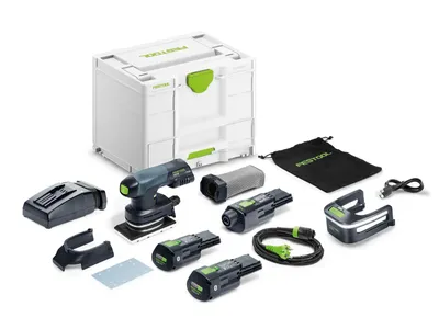 Festool Batterislip Rektangulär RTSC 400 3,0 I-Set 18V (2x3,0 Ah)