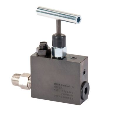 BVA backventil manuell 700 bar 3/8"-18NPTF bypass