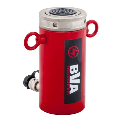 BVA cylinder med låsmutter 50 ton slag 150 mm