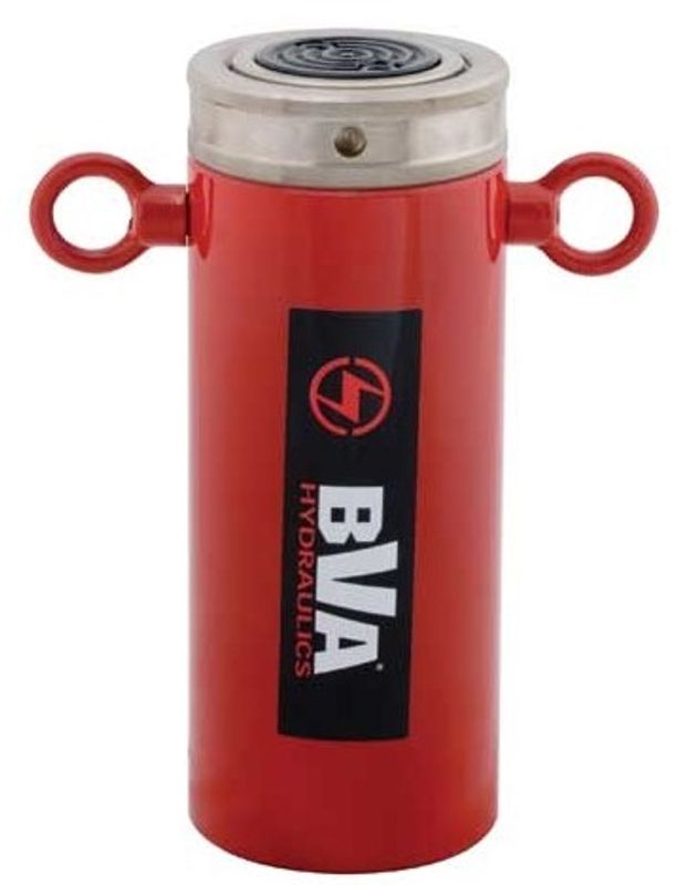 BVA cylinder med låsmutter 50 ton slag 250 mm