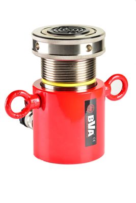 BVA cylinder med låsmutter 100 ton slag 150 mm