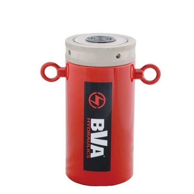 BVA cylinder med låsmutter 100 ton slag 200 mm