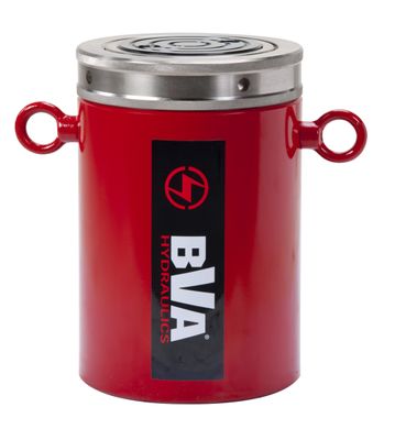 BVA cylinder med låsmutter 150 ton slag 250 mm