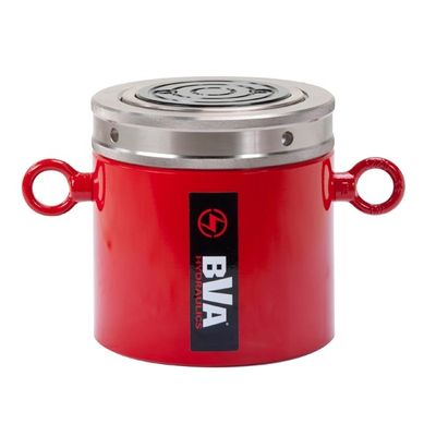 BVA cylinder med låsmutter 200 ton slag 50 mm