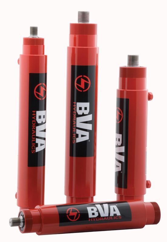 BVA precisioncylinder dubbelverkan 8 ton höjd 452-709 mm